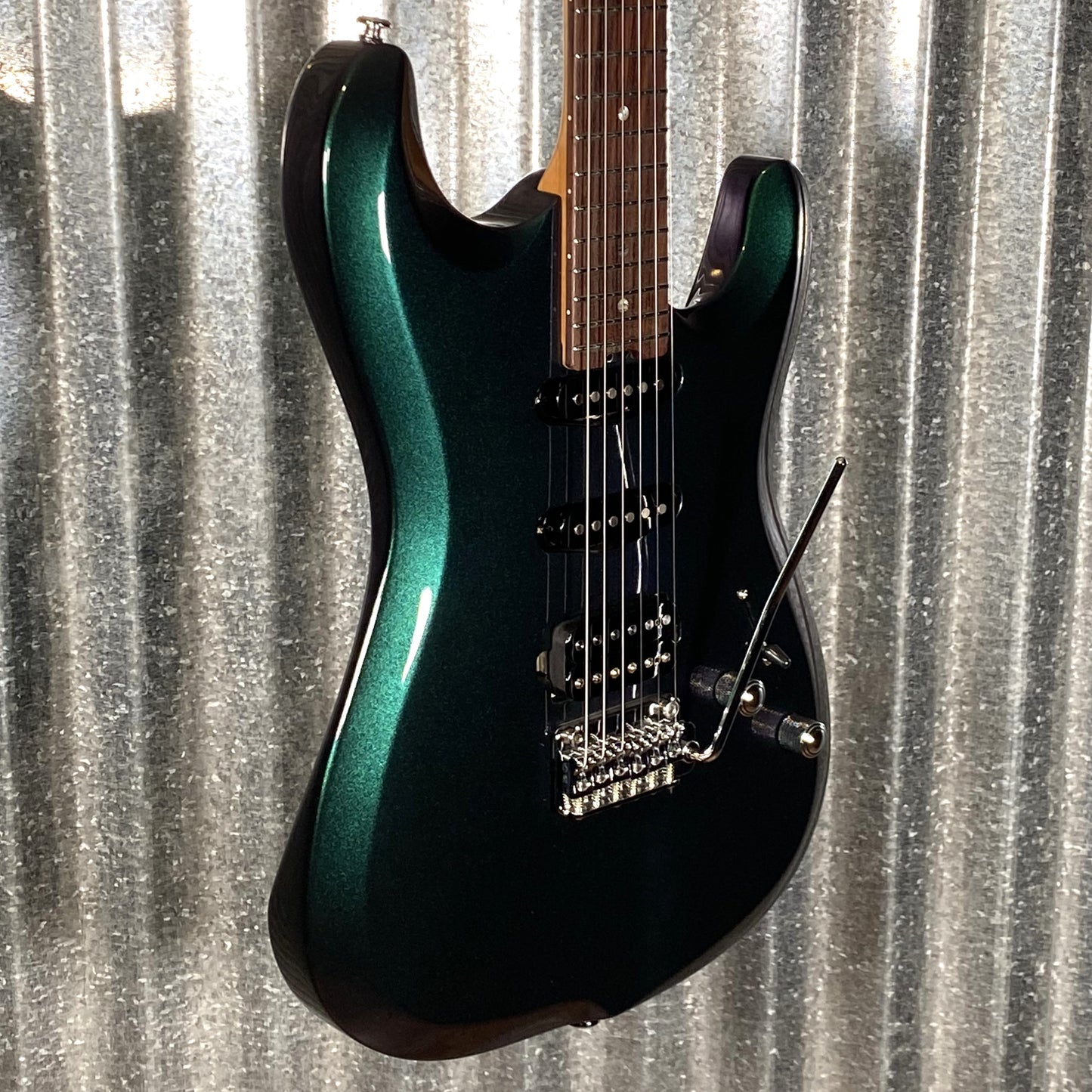 Musi Capricorn Fusion HSS Superstrat Chameleon Guitar #0053 Used