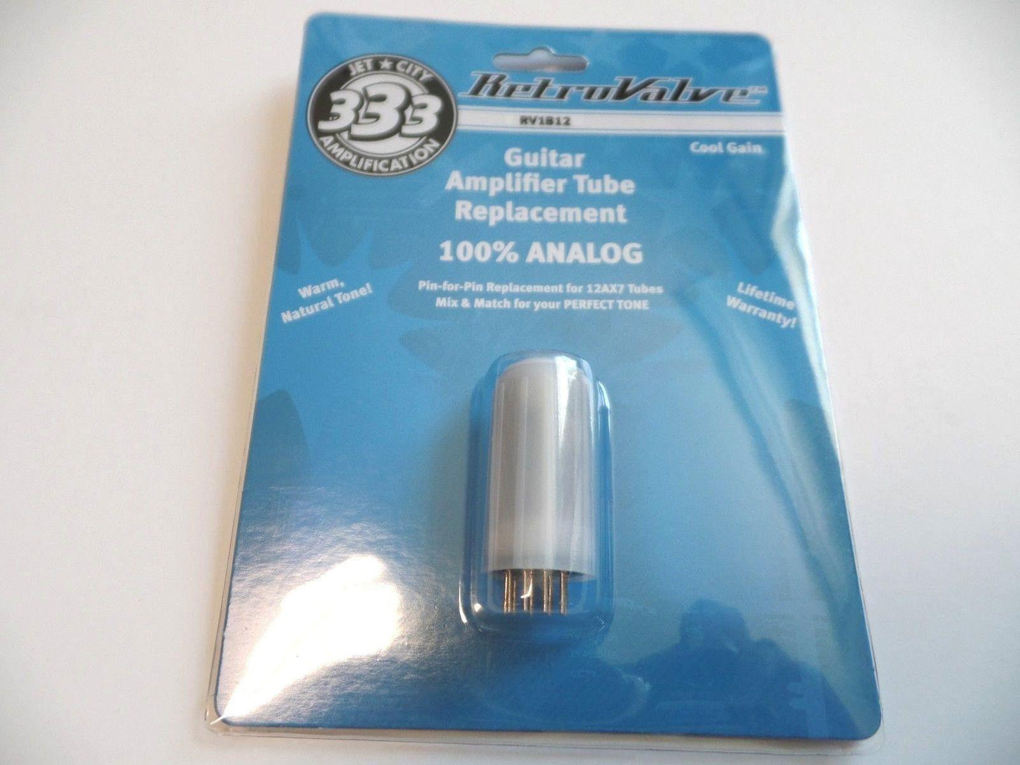 Jet City RETROVALVE RV1B12 Cool Gain Replacement for 12AX7 Tubes NEW!