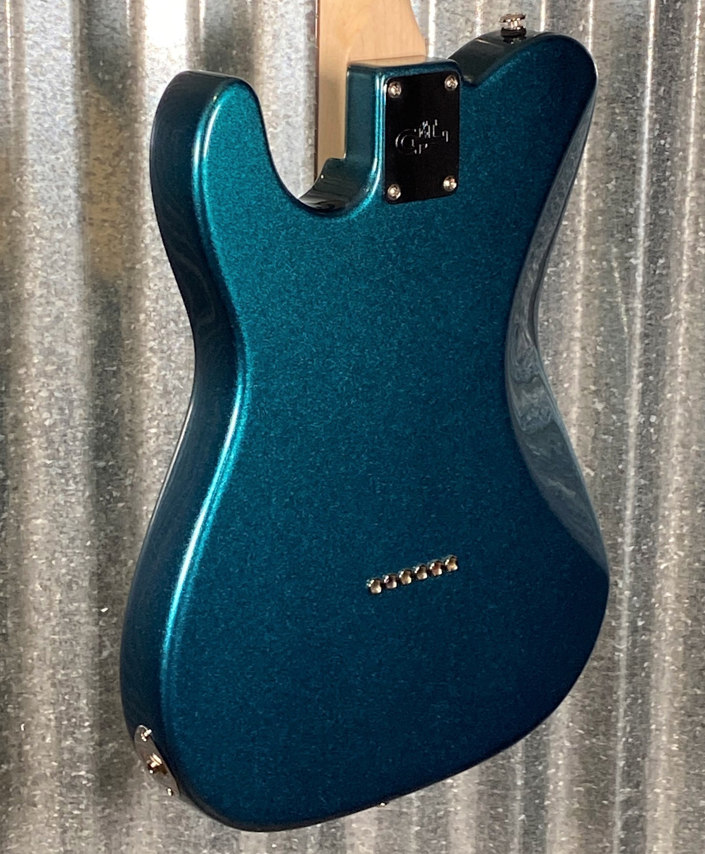 G&L USA 2023 Custom ASAT Classic Emerald Blue Metallic Guitar & Bag #1206 Used