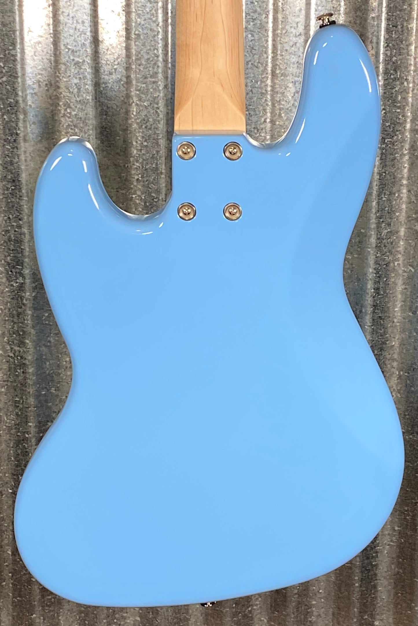 G&L USA JB 4 String Bass Himalayan Blue & Case #7113