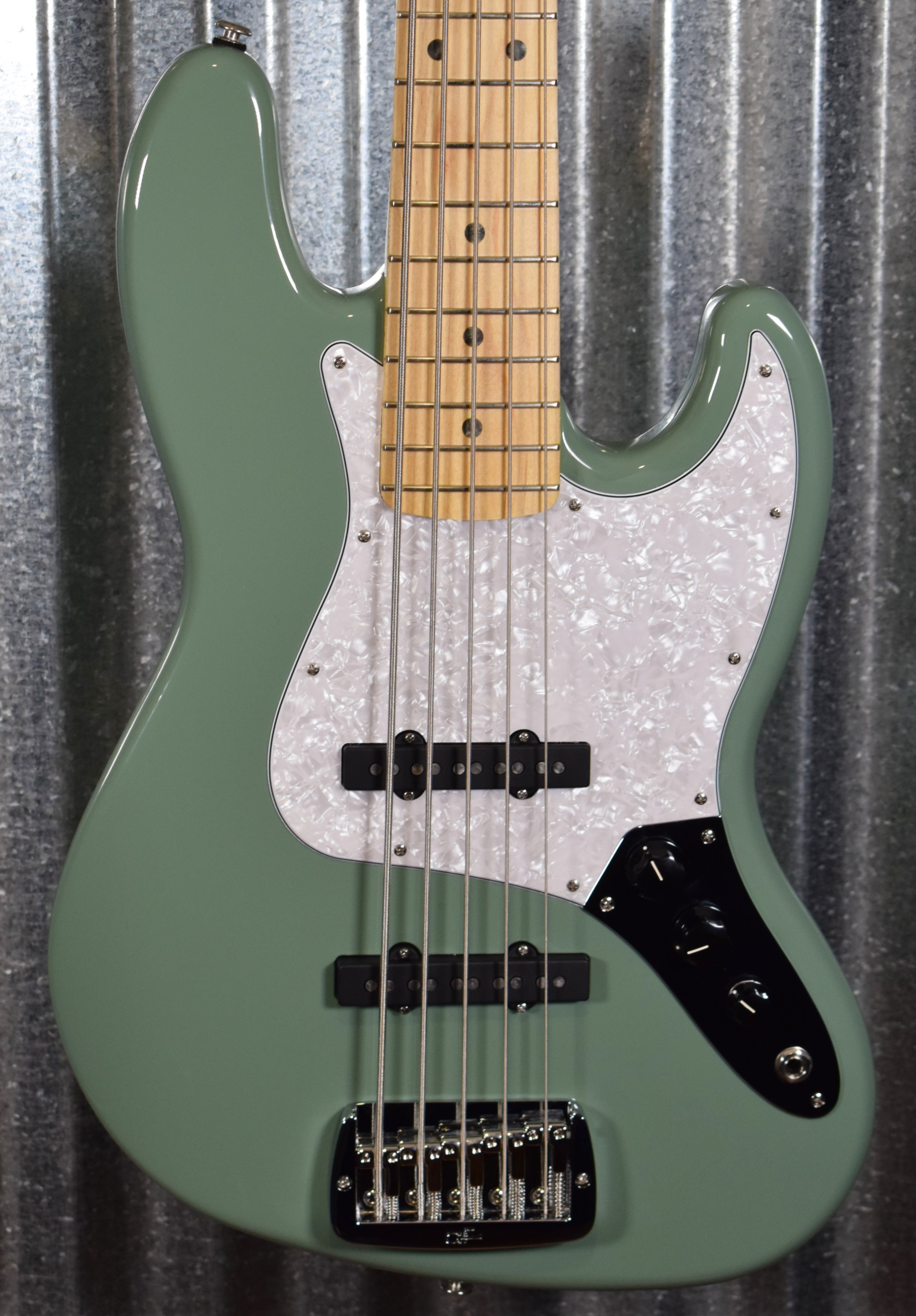 最も信頼できる 5 Tea Green Matcha JB-5 USA G&L String Satin Maple Bass Jazz 洋楽