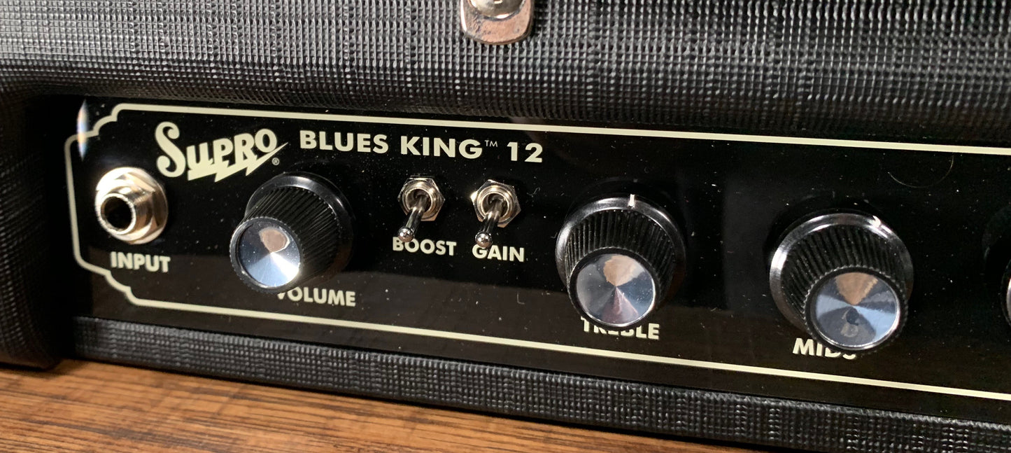 Supro 1812R Blues King 12" 15 Watt All Tube Guitar Amplifier Combo
