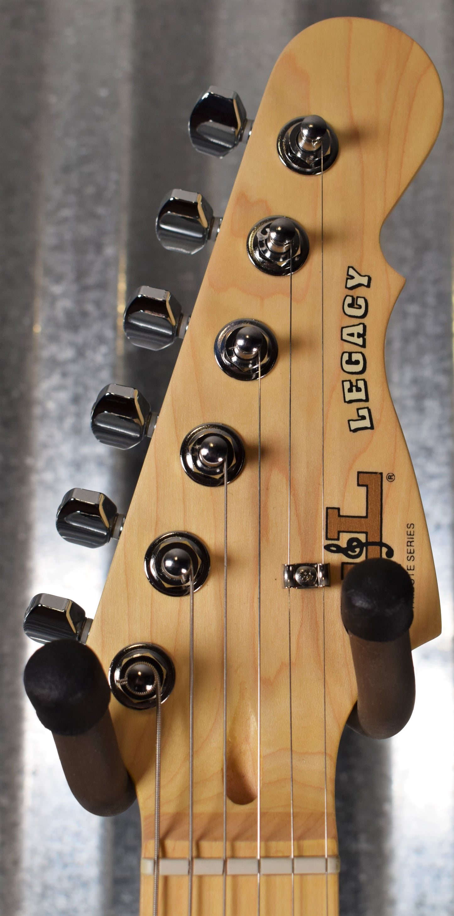 G&L Tribute Legacy Poplar Gloss Black Guitar #3418 Demo