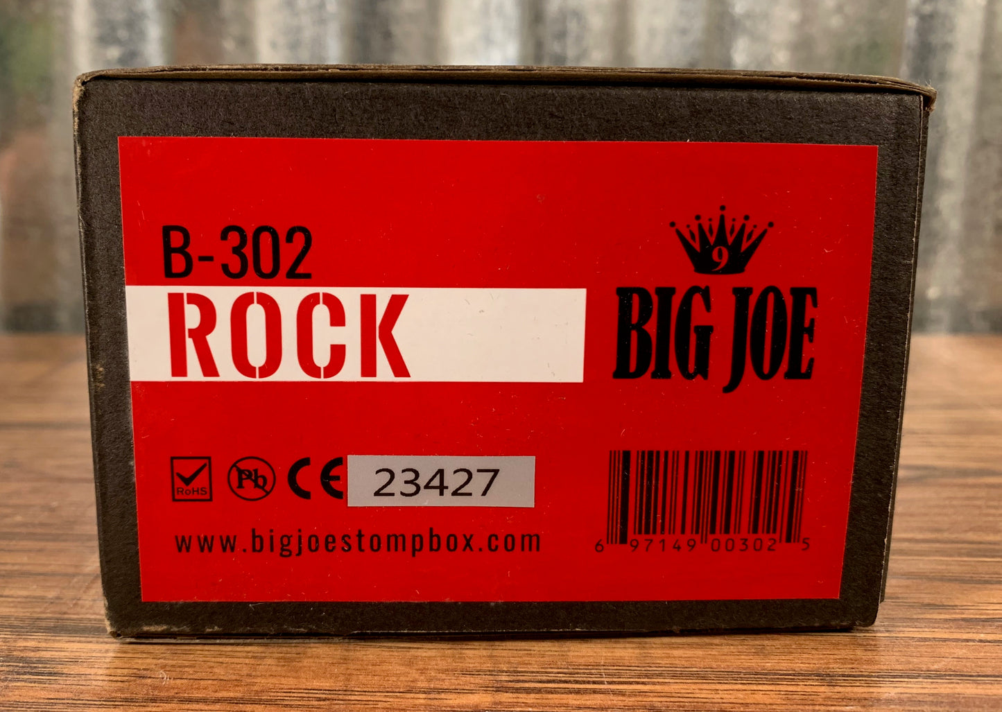 Big Joe Stompbox Analog Rock B-302 Big Joe Series Distortion Guitar Effects Pedal