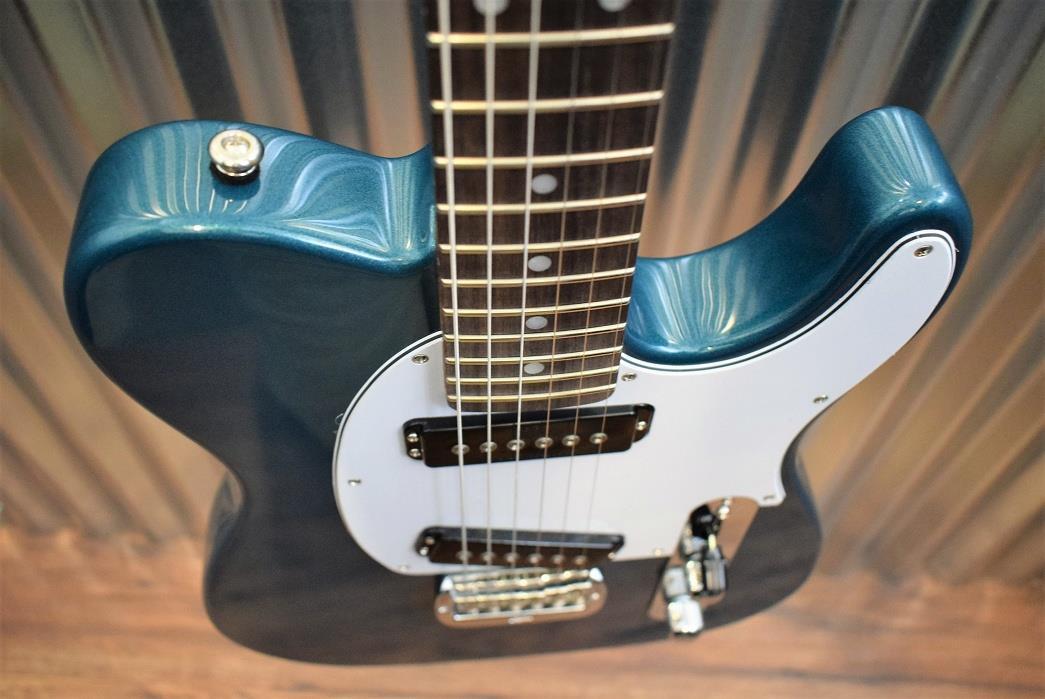 G&L Guitars USA ASAT SPECIAL Emerald Blue Metallic Guitar & Case NOS 2016 #7277