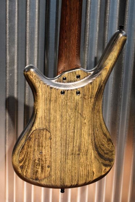 Warwick Custom Shop Masterbuilt Corvette $$ 5 String AAA Flame Top Bass & Case