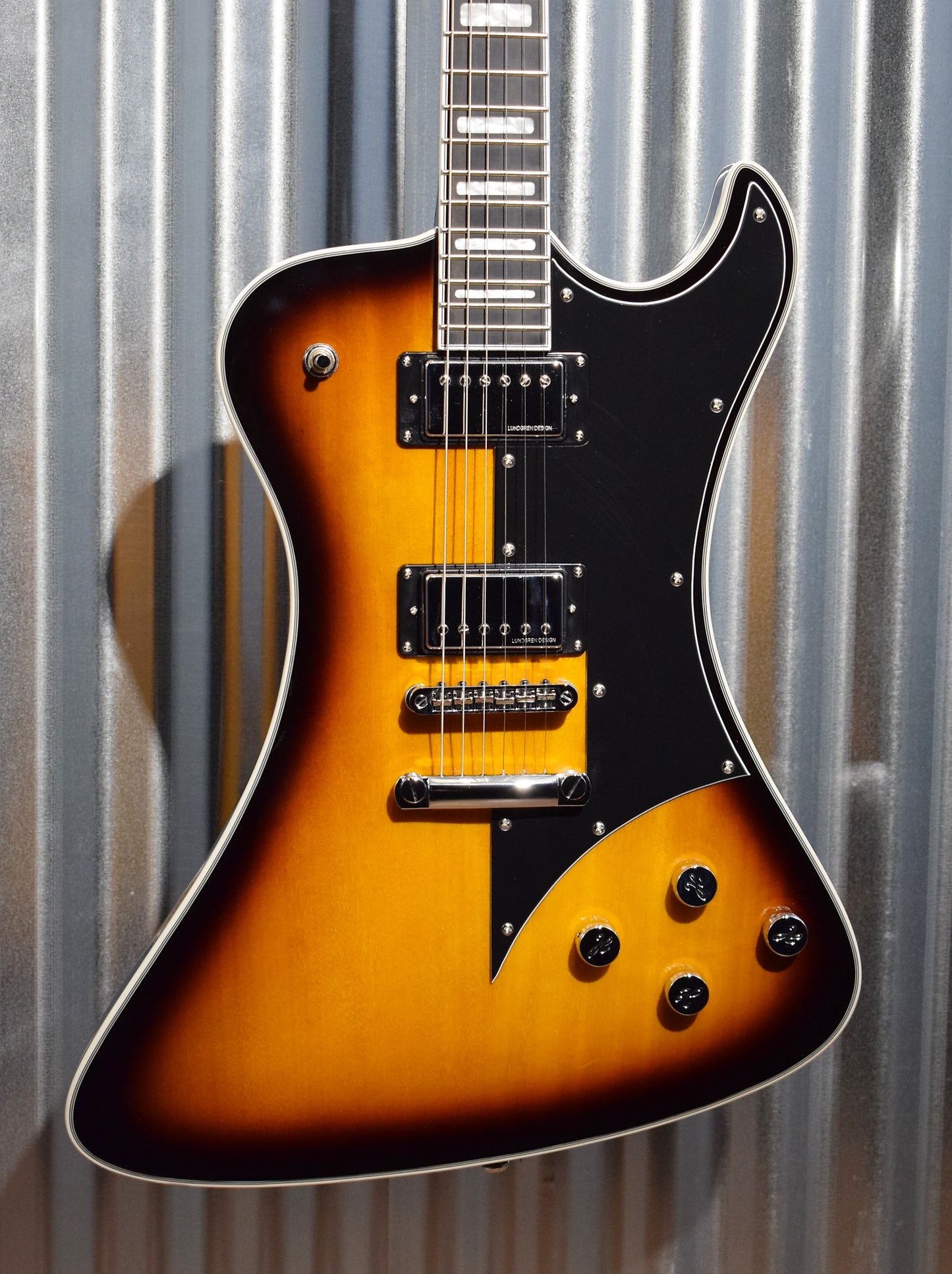 Hagstrom Fantomen Tobacco Sunburst Electric Guitar Lundgren Pickups #0327 Demo