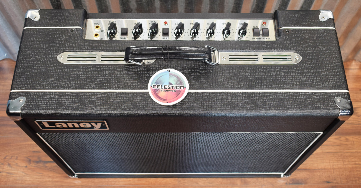 Laney VC30-212 30 Watt 2 Channel All Tube 2x12" Guitar Amplifier Combo Demo