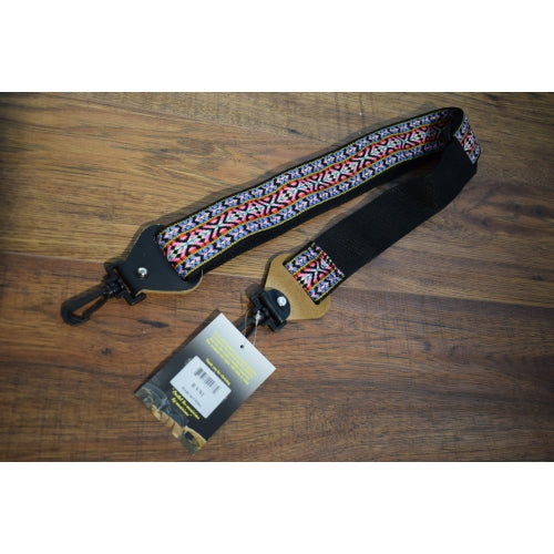 Onori BVNI 2" Vintage Woven Fabric Banjo Swivel Clip End Strap