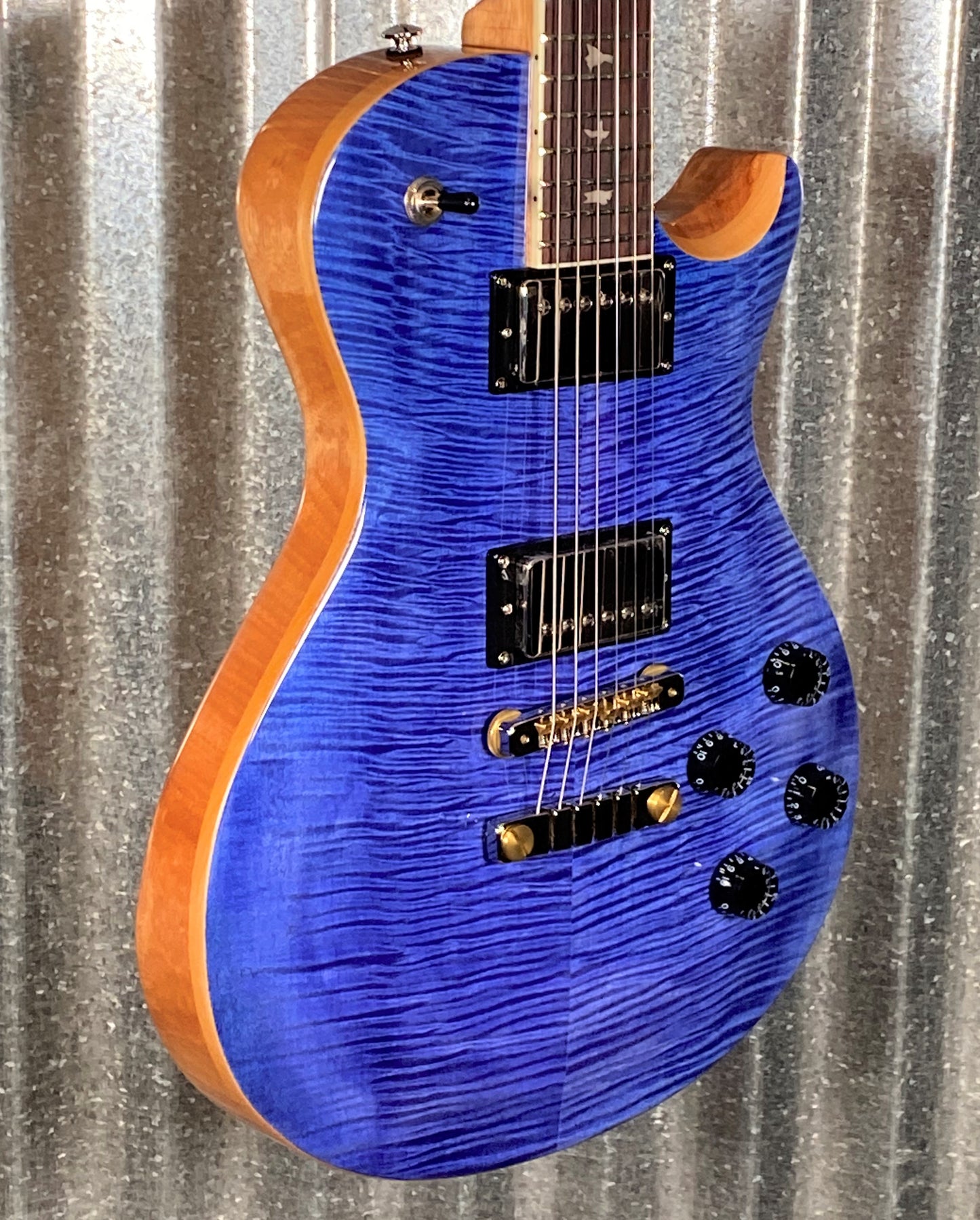 PRS Paul Reed Smith SE McCarty 594 Singlecut Faded Blue Guitar & Bag #9975