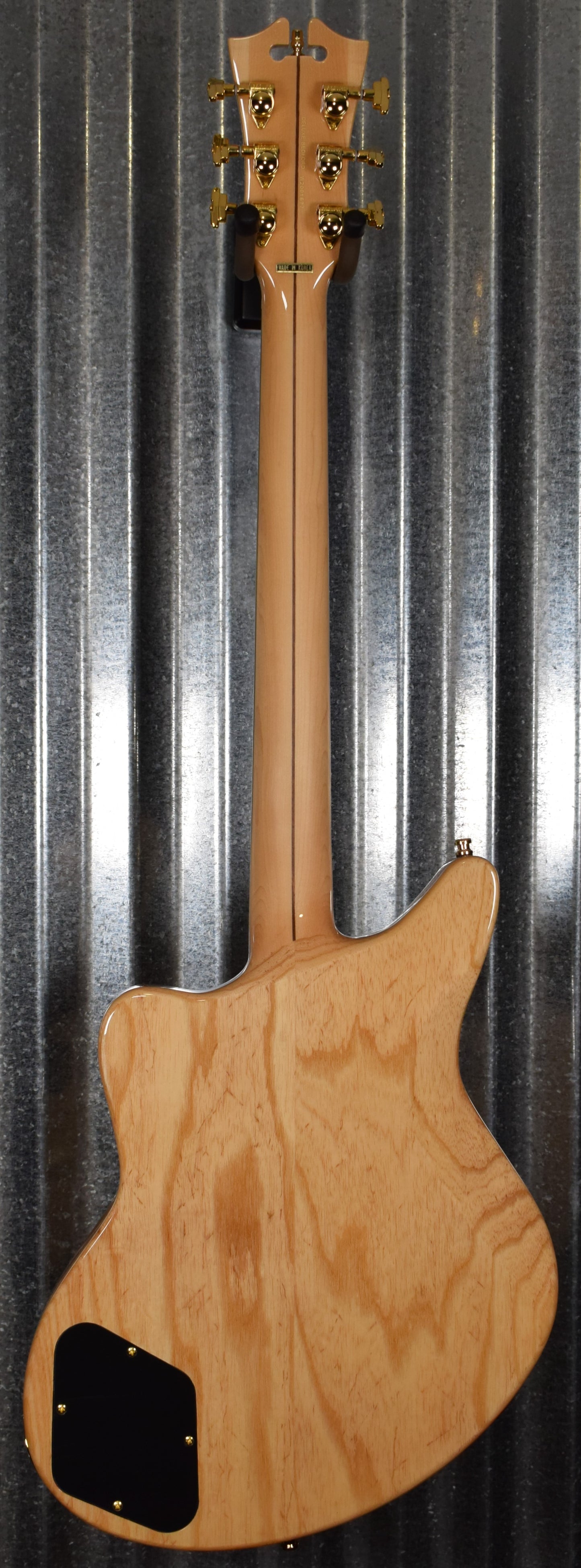 D'Angelico Deluxe Bedford Offset Natural Guitar & Case #1677