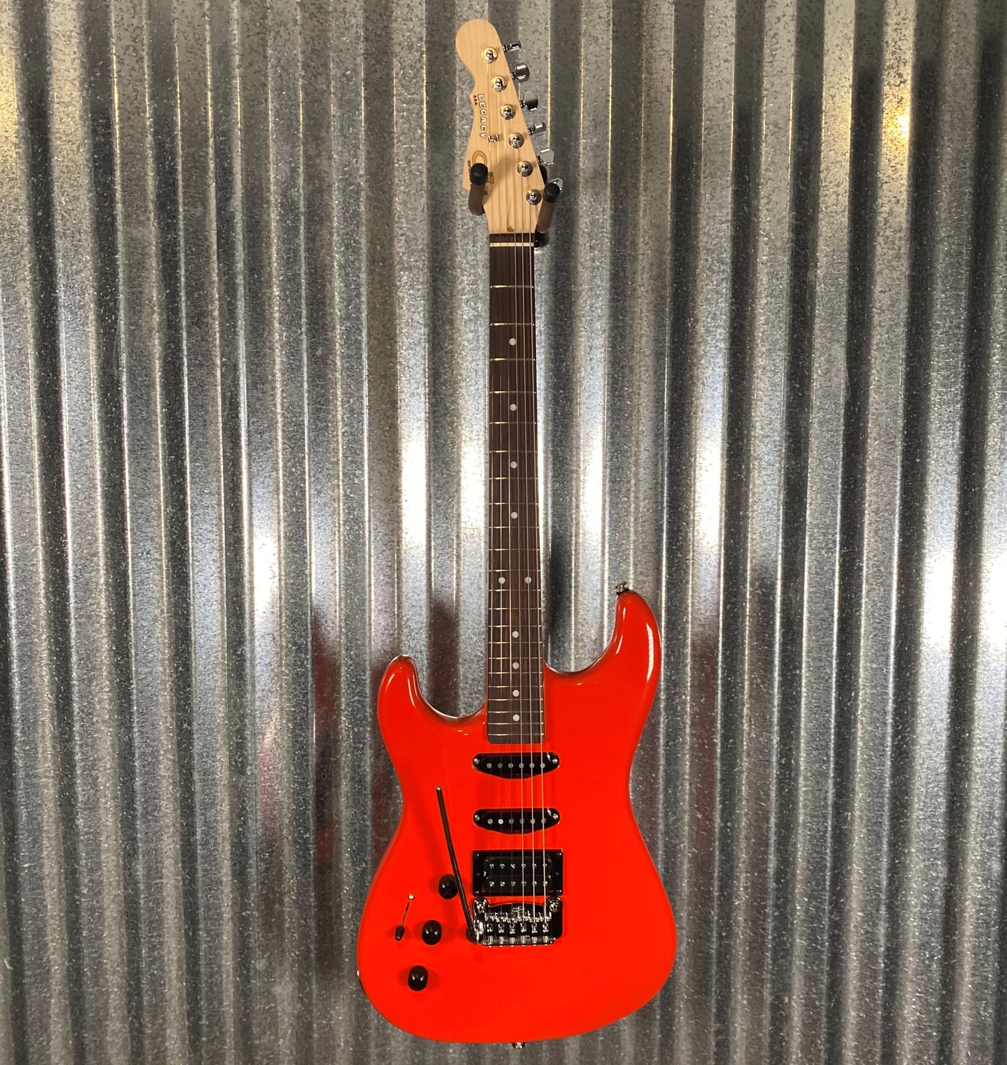 G&L USA Legacy HSS RMC Fullerton Red Guitar & Bag Left Hand #5132 Used