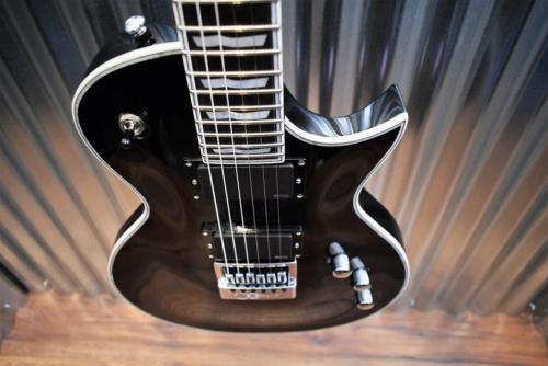 ESP LTD EC-1000 Evertune Gloss Black EMG Guitar & Blem & Case #1561