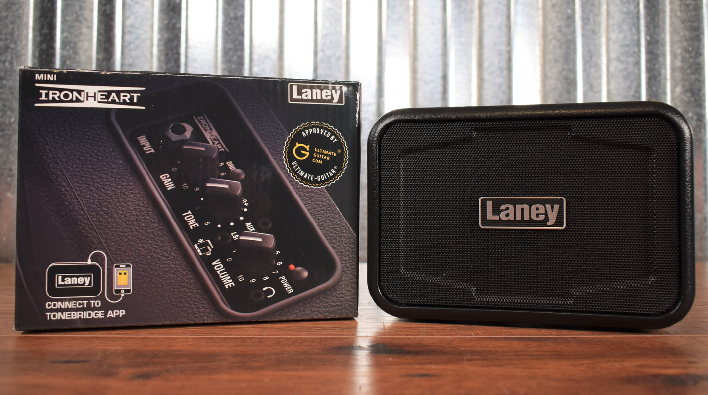 Laney Mini Ironheart Battery Powered Portable Guitar Combo Amplifier MINI-IRON