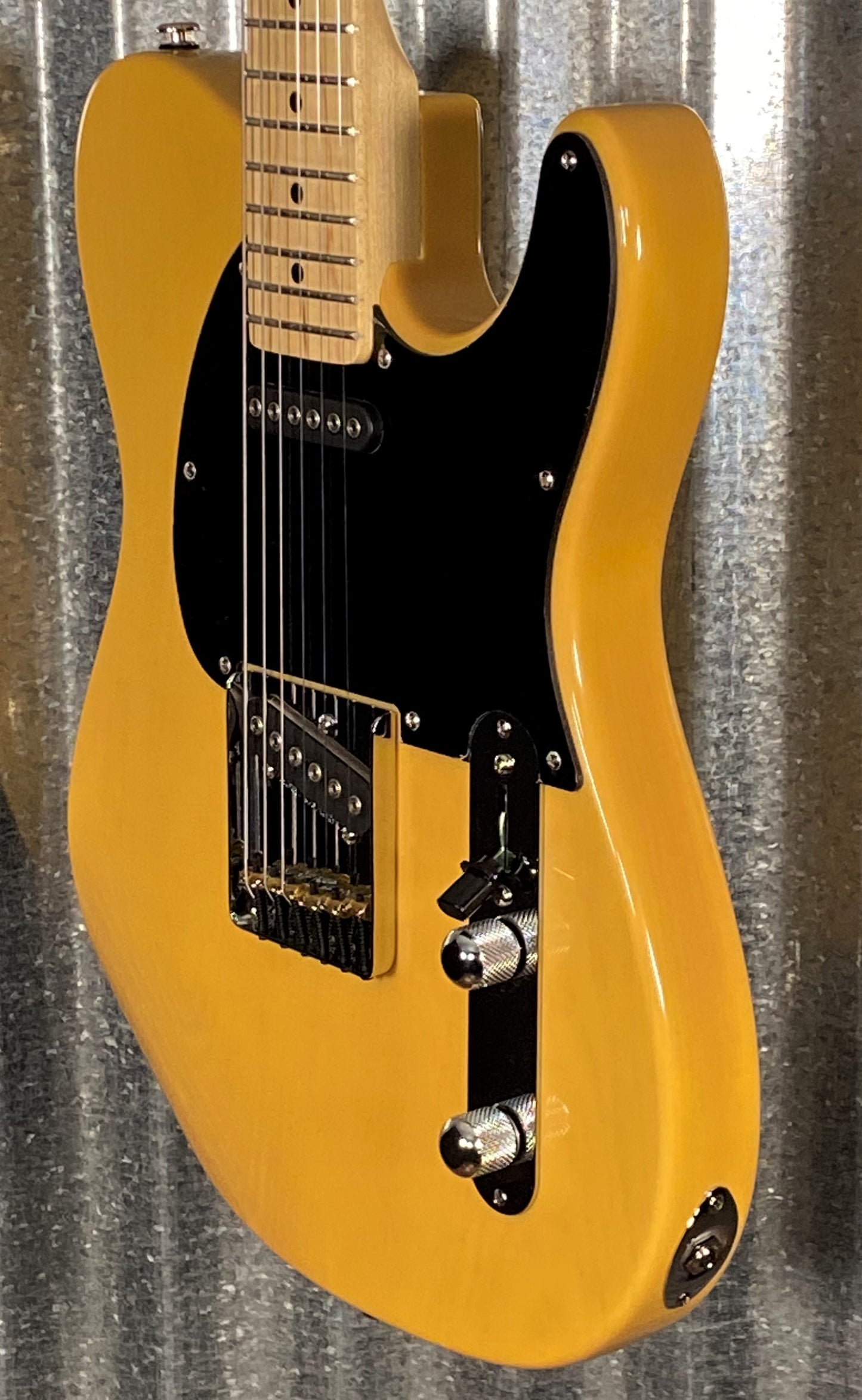 G&L USA ASAT Classic Butterscotch Blonde Pine Maple Satin Neck Guitar & Case #2026