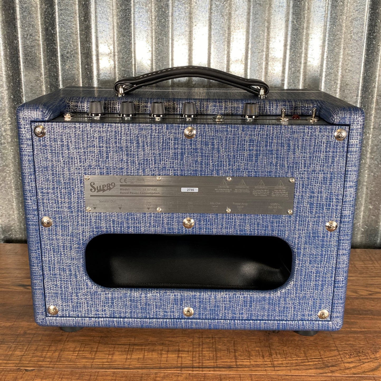 Supro 1605RJ '64 Reverb 8" Jenson 5 Watt All Tube Guitar Amplifier Combo