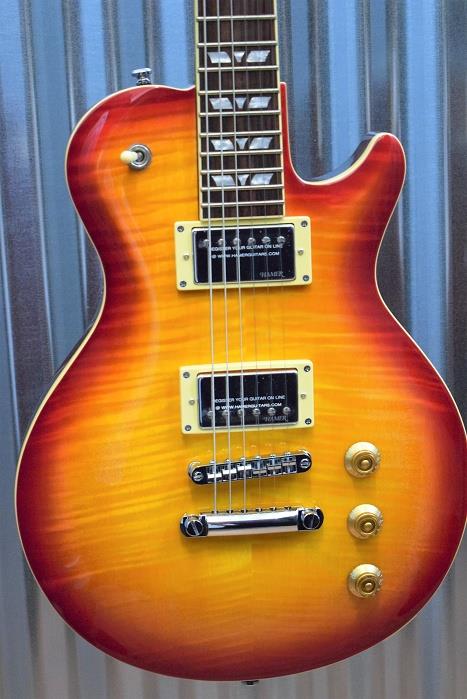 Hamer The Monaco Single Cut Cherry Sunburst Electric Guitar #855