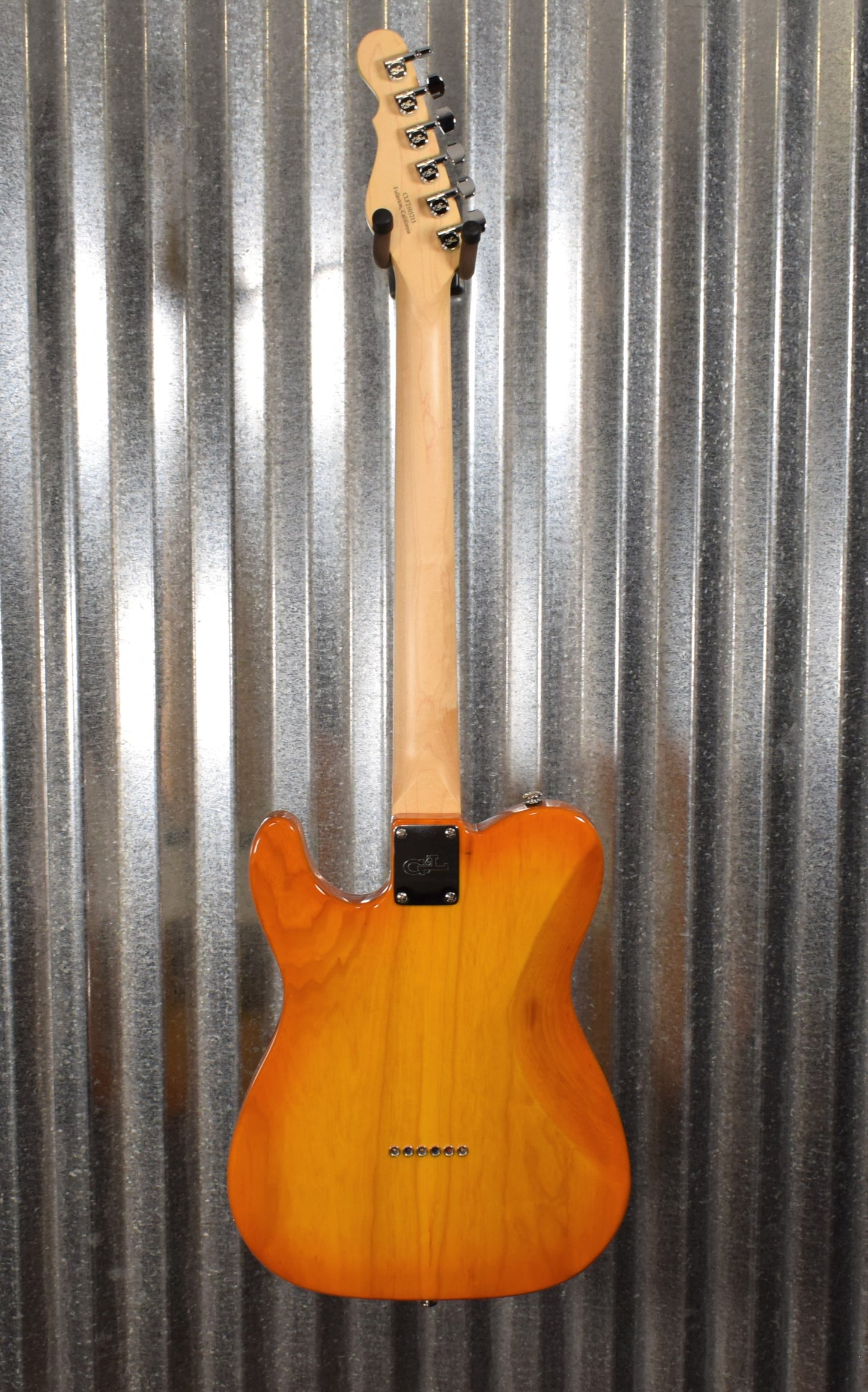 G&L USA ASAT Classic Honeyburst Maple Satin Neck Guitar & Case #5215
