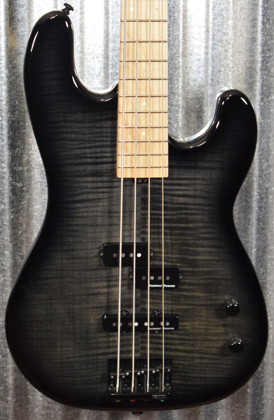 ESP LTD MM-4FM Marco Mendoza 4 String Bass See Thru Black Sunburst LMM4FMSTBLKSB #2102