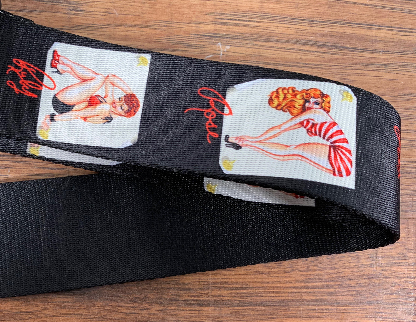 Levy's MPS2-072 2" Sonic-Art Polyester Guitar Strap Pin Up Girls