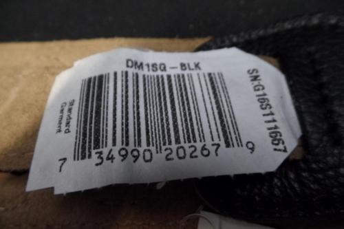 Levy's Leather DM1SG-BLK 2.5 Standard Garment Guitar Strap Black