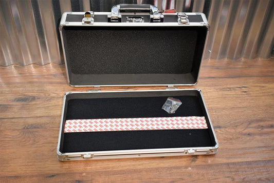 Stagg UPC-424 5 Pedal ABS Briefcase Guitar Effect Pedalboard & Case