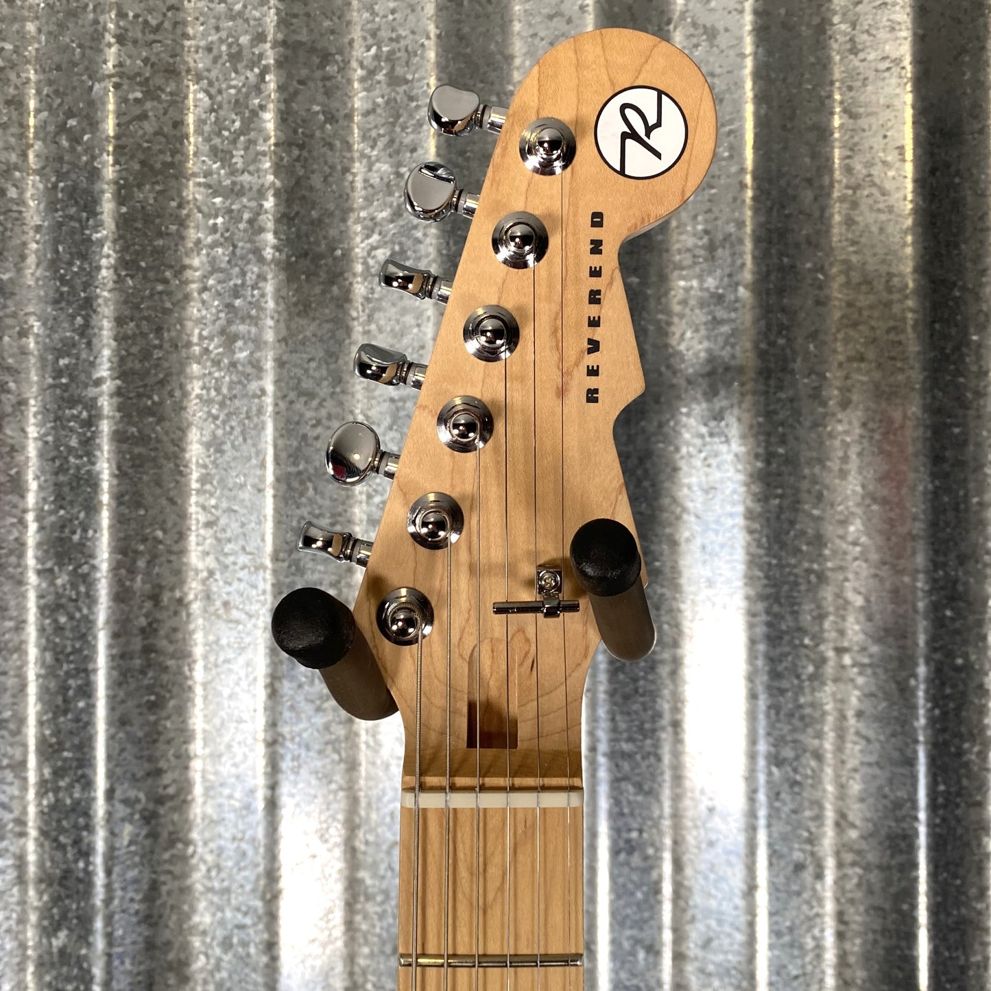 Reverend Charger HB Midnight Black Guitar #57925