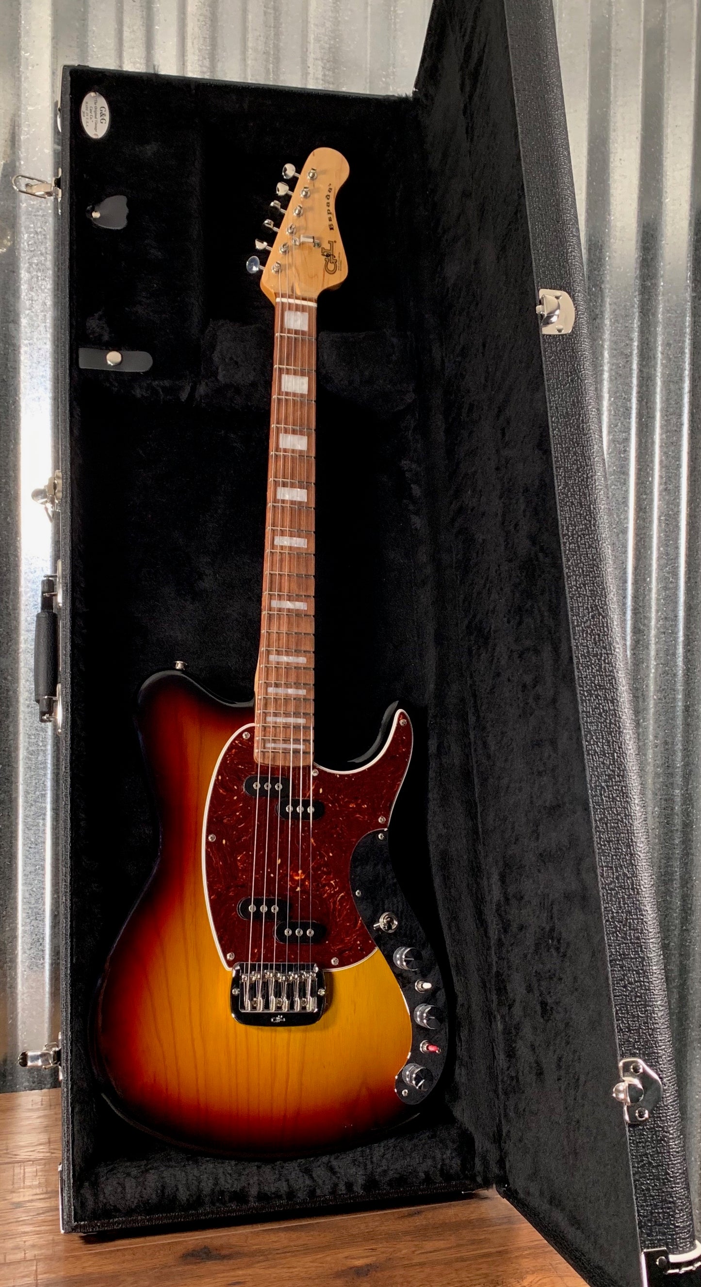 G&L Guitars USA CLF Research Espada 3 Tone Sunburst Guitar & Case 2019 #4236