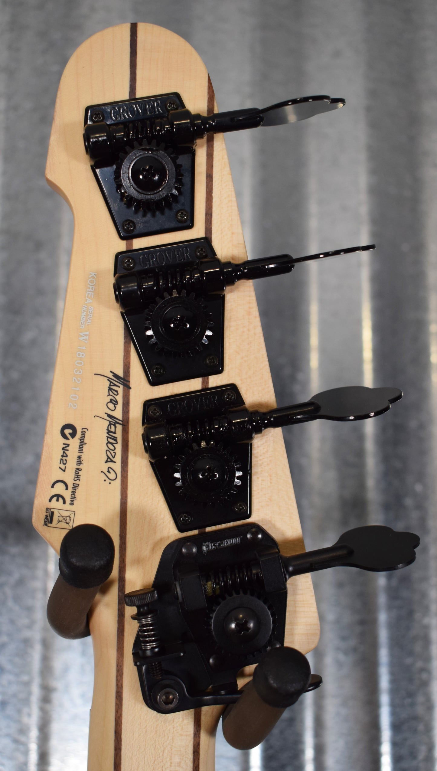 ESP LTD MM-4FM Marco Mendoza 4 String Bass See Thru Black Sunburst LMM4FMSTBLKSB #2102