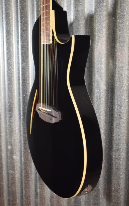 ESP LTD TL Series TL-12 Thinline Acoustic Electric 12 String Guitar & Case #0791