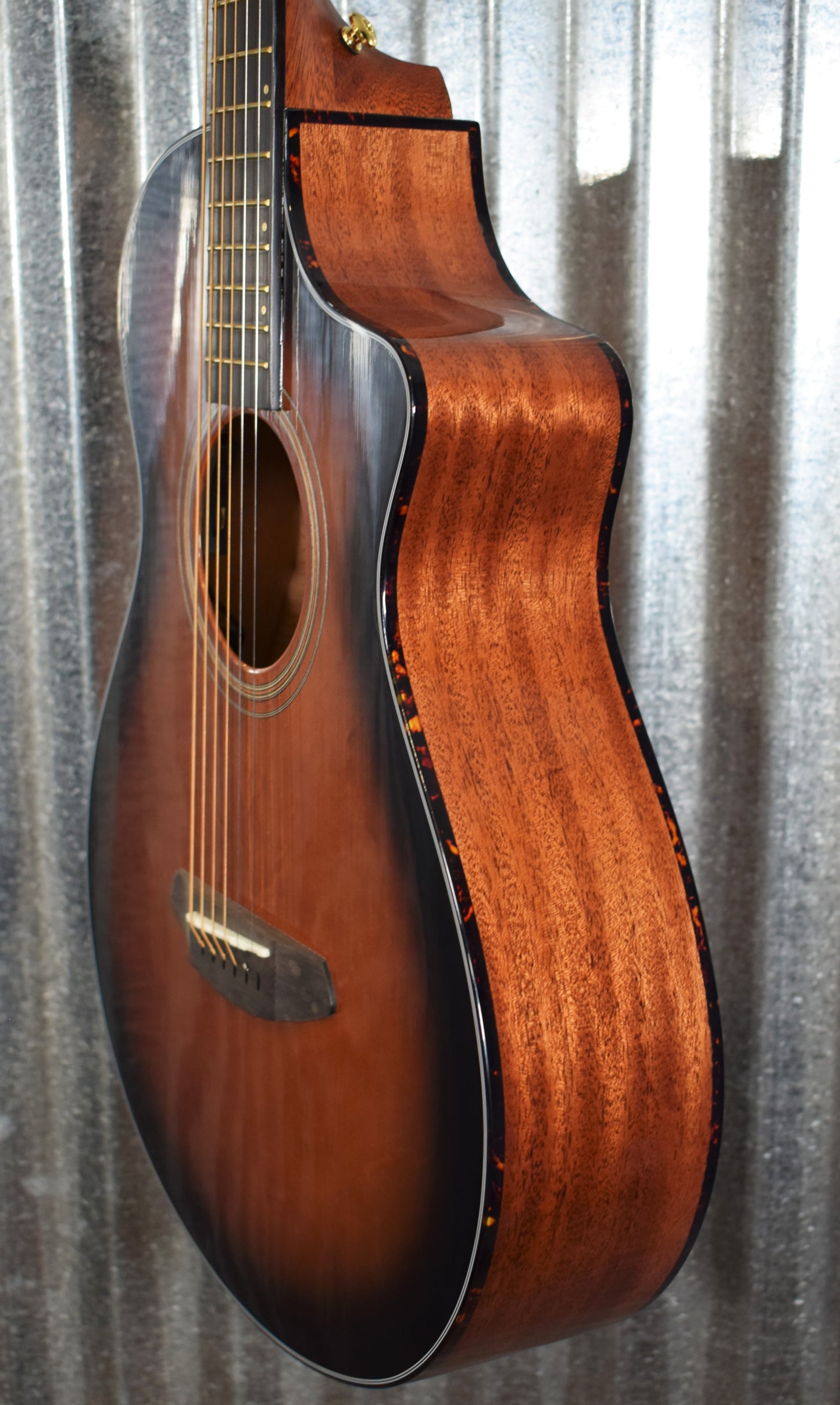 Breedlove Performer Concertina Bourbon CE Mahogany Acoustic Electric Guitar Blem #8833