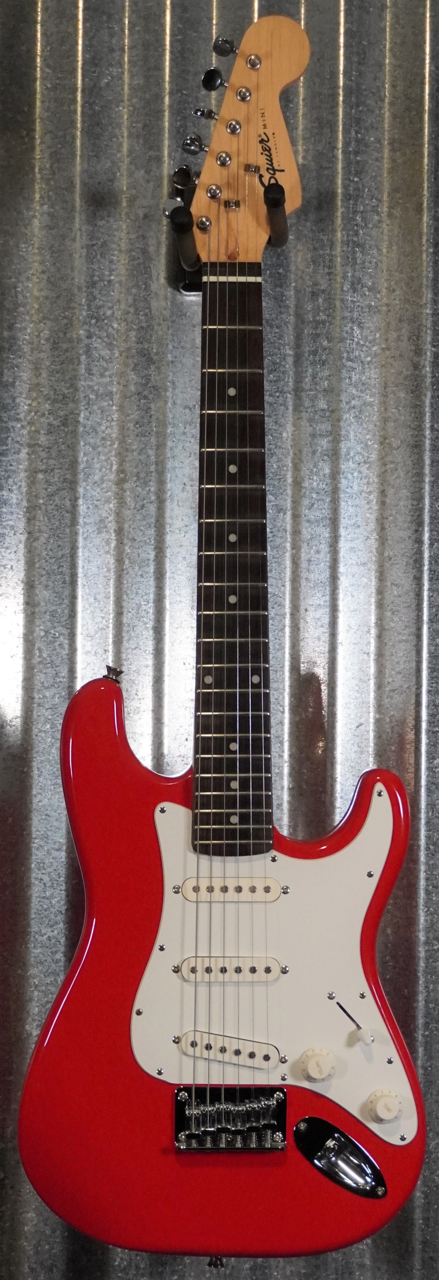 Fender Squier 3/4 Size Stratocaster Mini Dakota Red Guitar & Bag #4110 Used