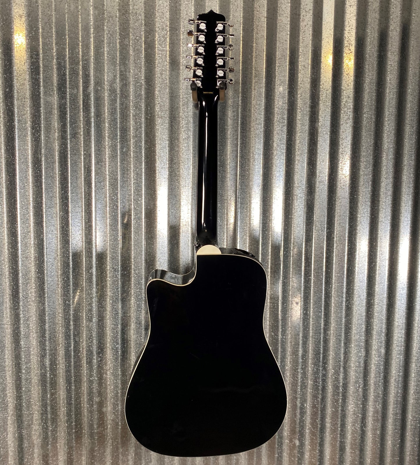 Takamine EGC531SSC-12 12 String Acoustic Electric Guitar Black #0906 Used