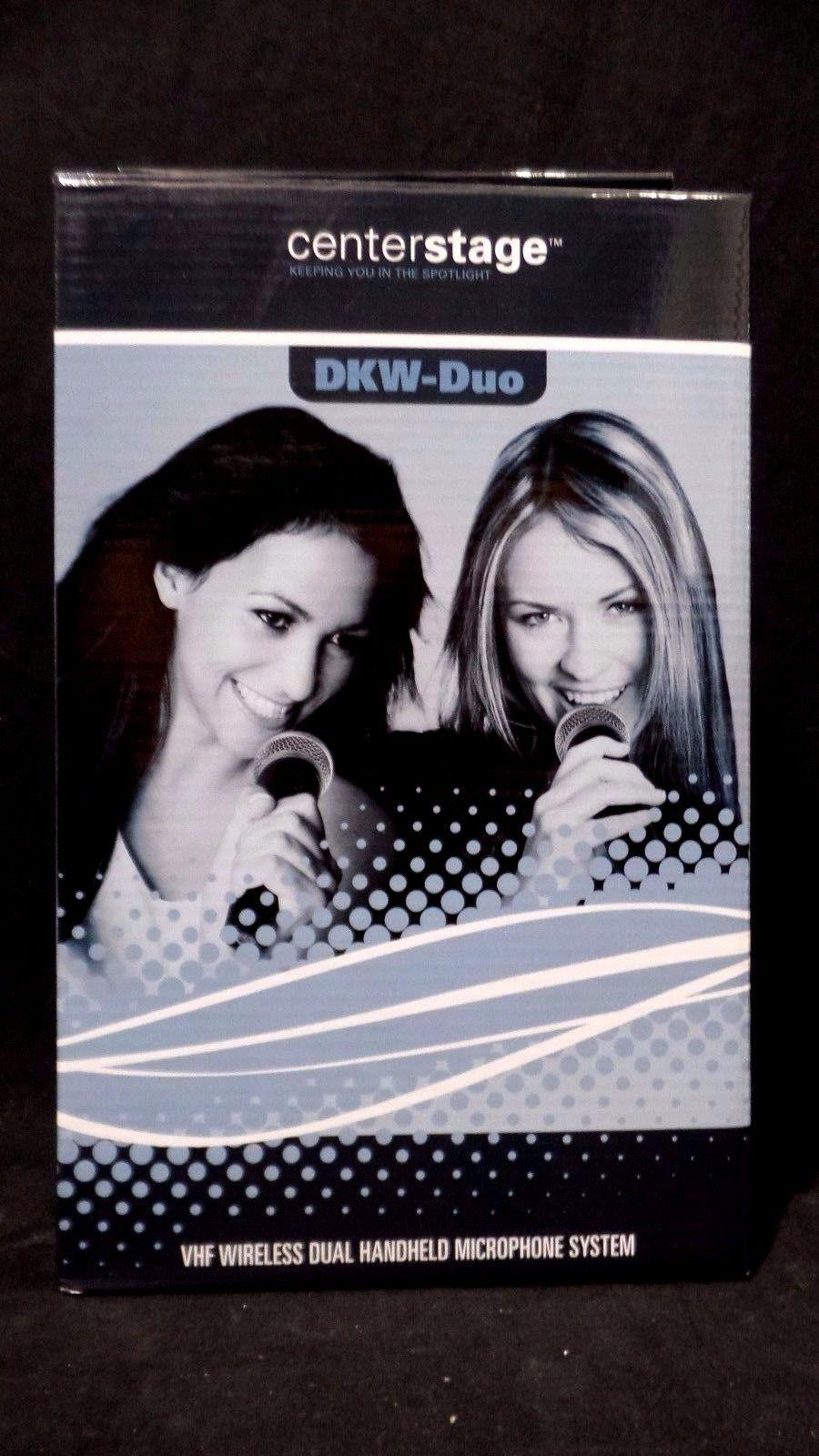 Nady Systems DKW-Duo Dual VHF Wireless Mic System Channel B & D*