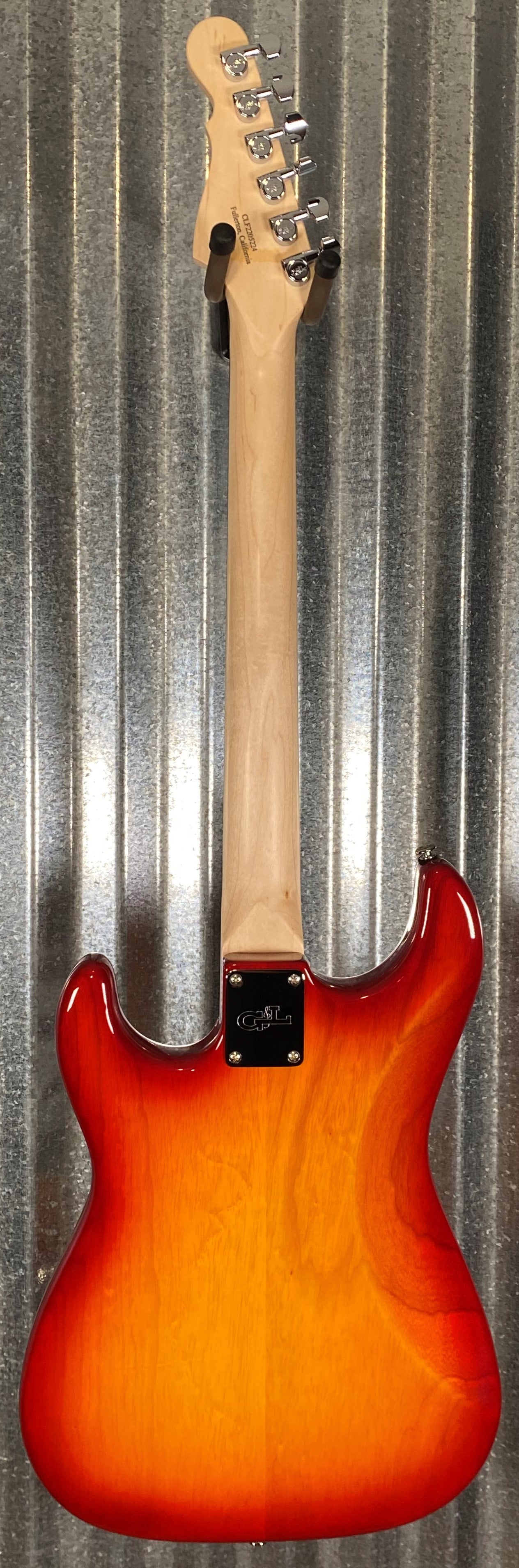 G&L USA Legacy Special Cherryburst Guitar & Case #5224