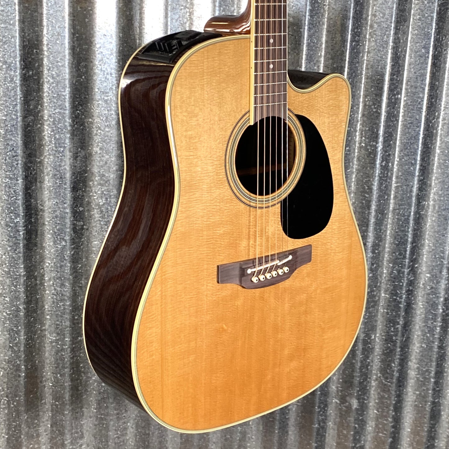 Takamine EF360SC-TT Natural Cutaway Acoustic Electric Guitar & Case Japan #0890