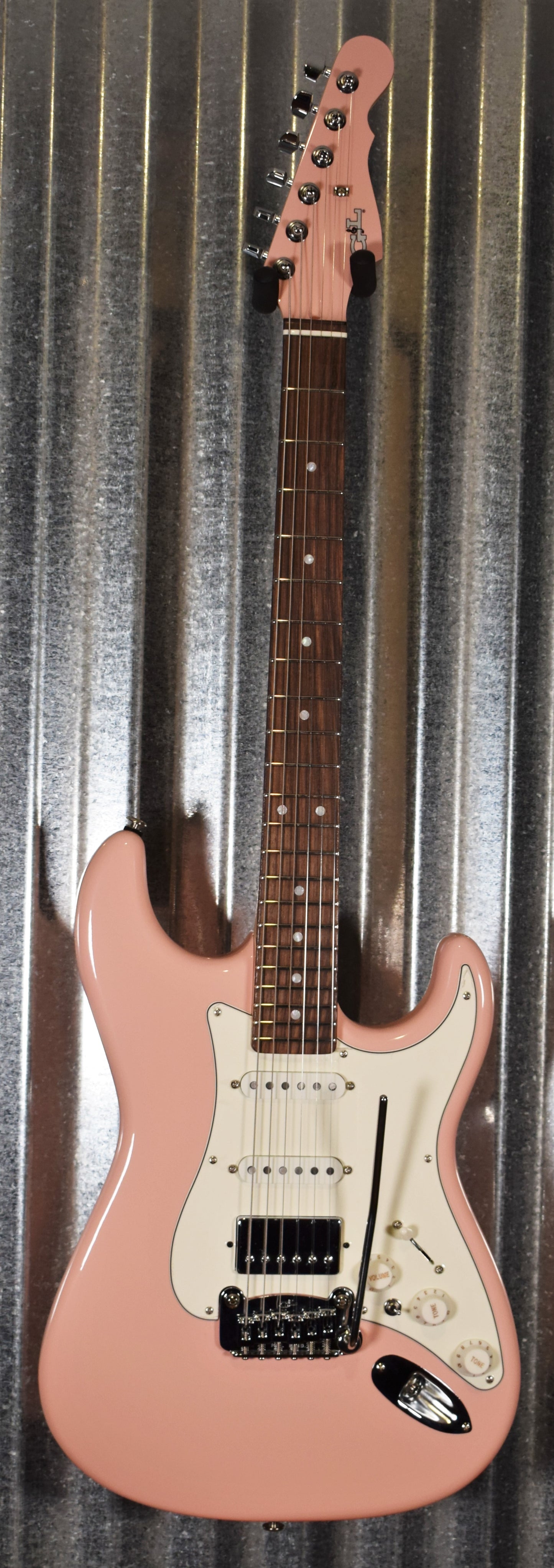 G&L USA Legacy HSS Shell Pink Guitar & Case #2007
