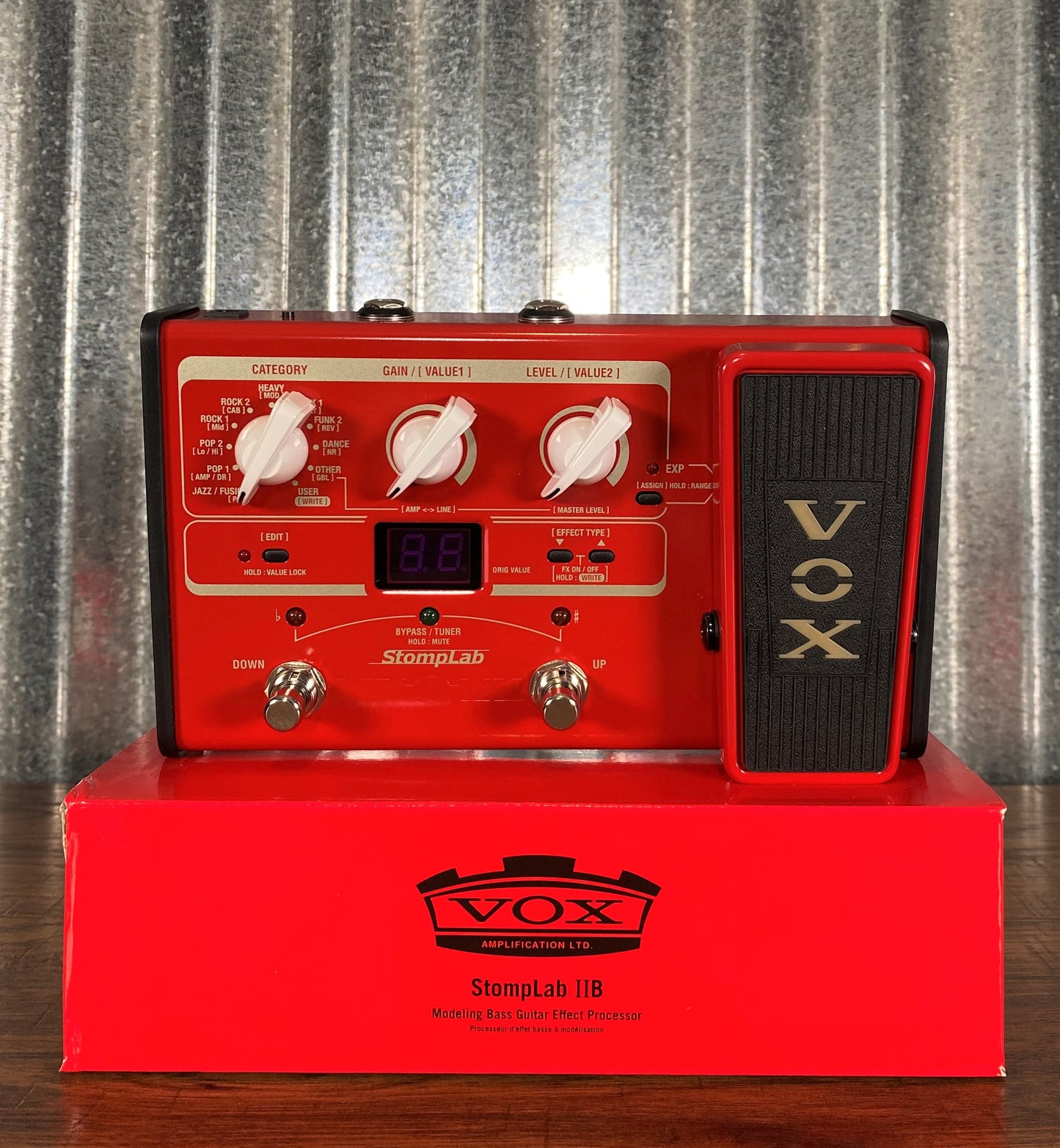 VOX SL2B Stomplab 2 Bass Multi Effect Pedal