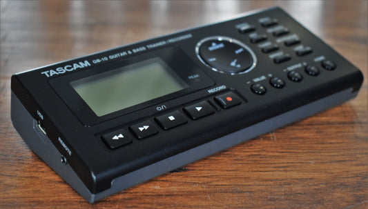 Tascam GB-10 Guitar Bass Trainer Recorder Tuner Metronome Looper