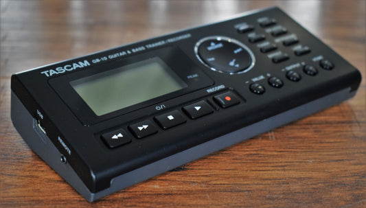 Tascam GB-10 Guitar Bass Trainer Recorder Tuner Metronome Looper