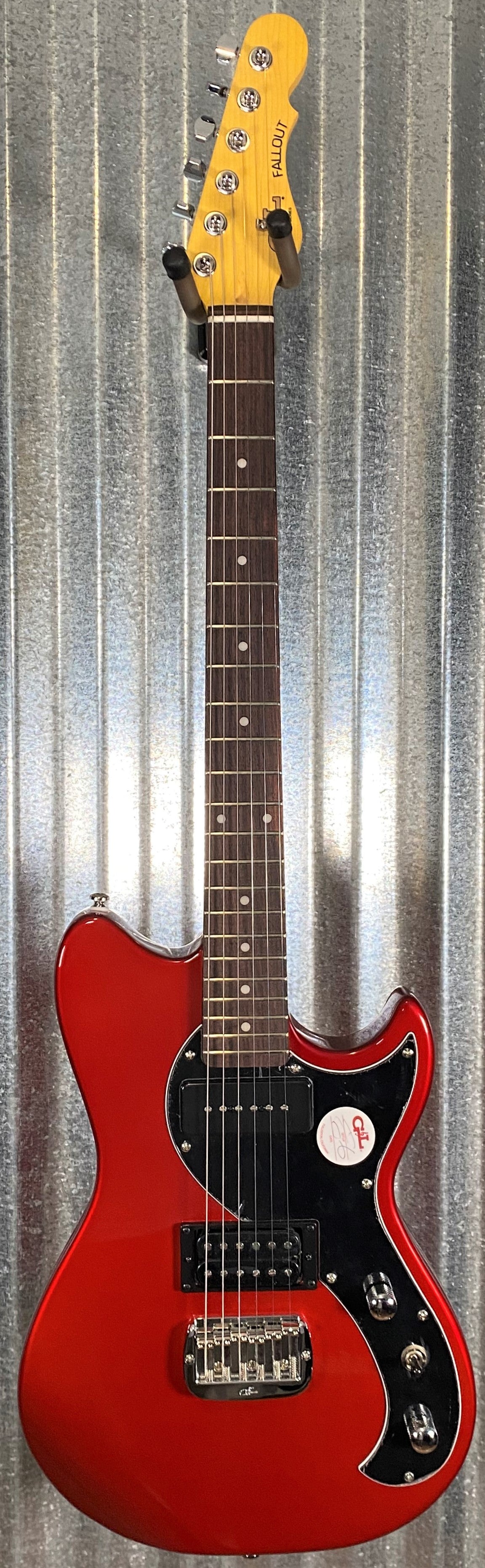 G&L Tribute Fallout Candy Apple Red Guitar #4582