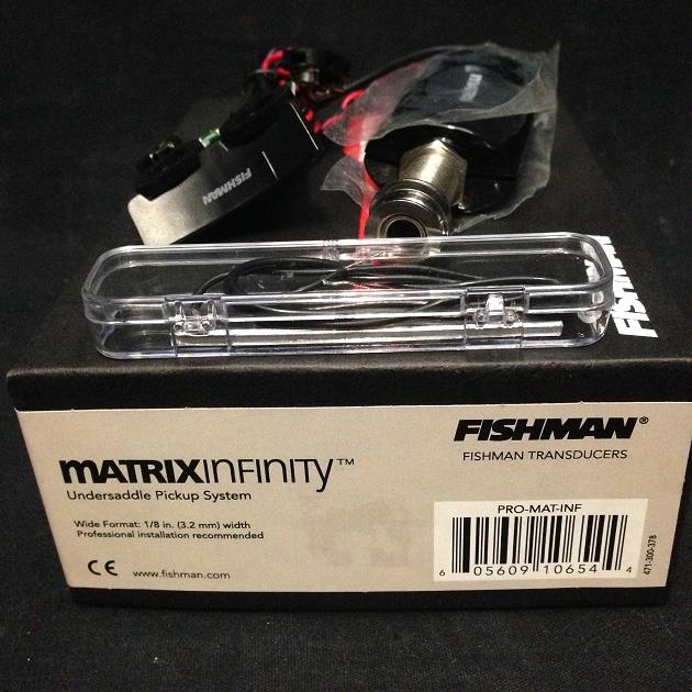 Fishman Matrix Infinity Wide Acoustic Guitar Undersaddle Pickup PRO-MAT-INF *