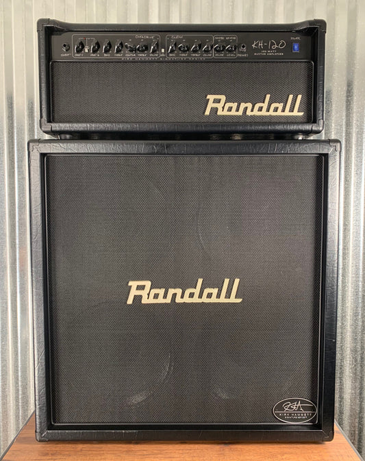 Randall Kirk Hammett KH120RHS 120 Watt Head & 4x12 Speaker Cabinet Half Stack