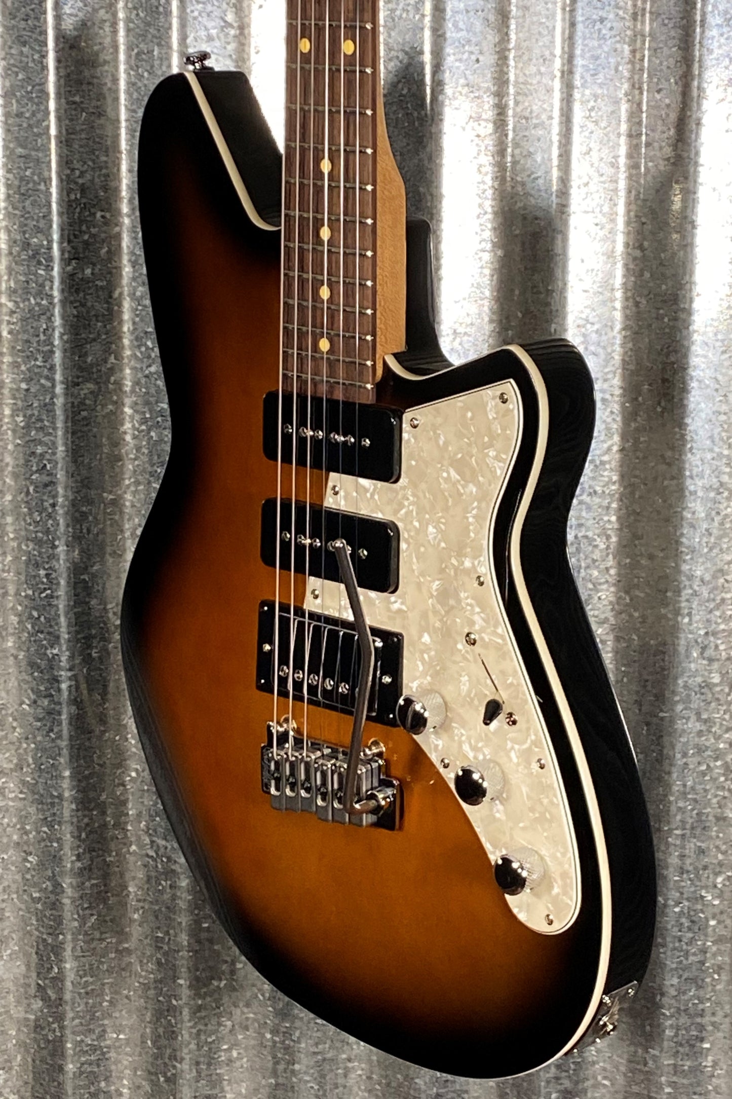 Reverend Six Gun HPP Coffee Burst Guitar #1743 B Stock