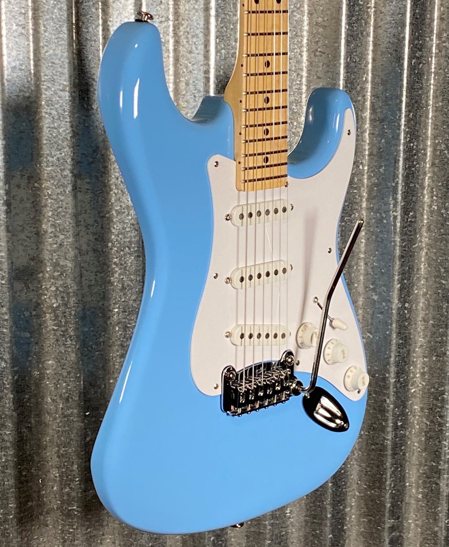 G&L USA 2023 Custom Legacy Himalayan Blue Electric Guitar & Bag #1016 Used