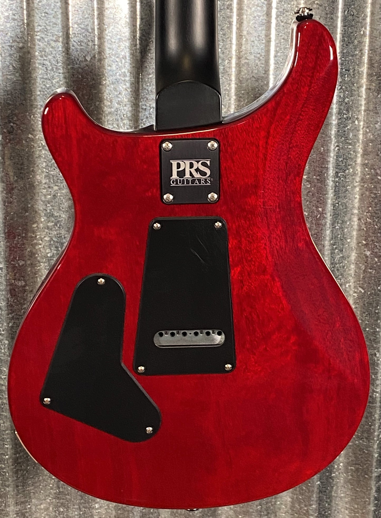 PRS Paul Reed Smith CE 24 Semi Hollow Scarlet Smokewrap Burst Guitar & Bag Demo #4701