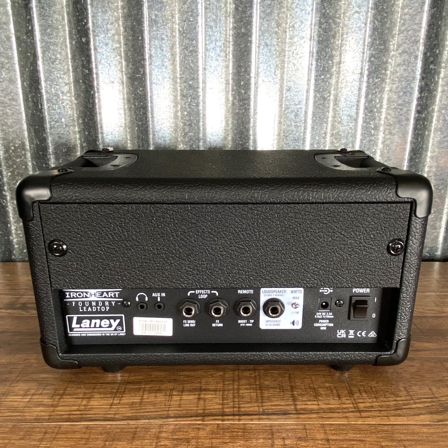 Laney IRF-LEADTOPRIG112 LEADTOP 60 Watt Guitar Amplifier Head & 1x12 Speaker Cabinet Bundle