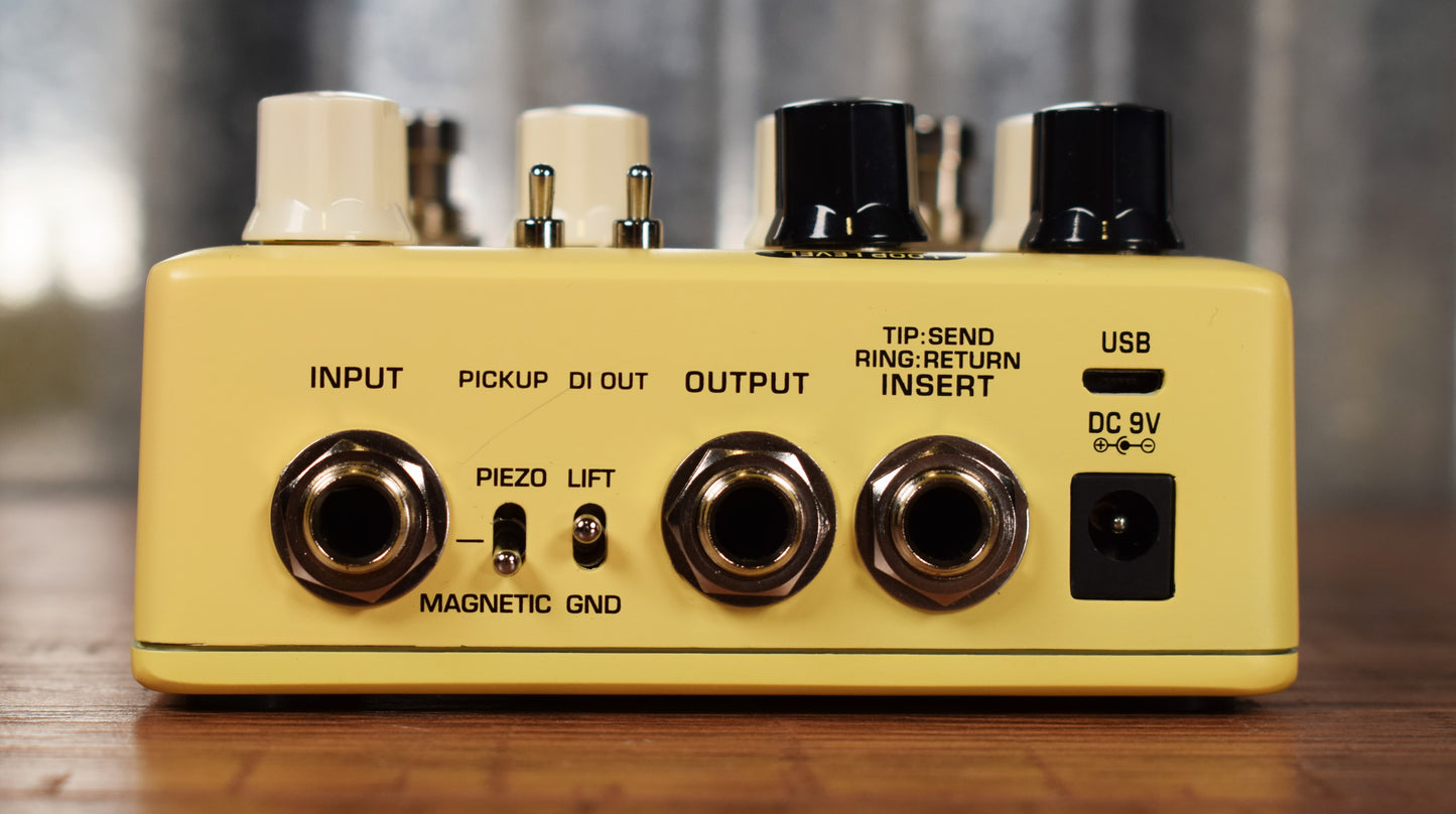 NUX NAP-5 Stageman Floor Acoustic Preamp Looper Chorus Reverb Delay Guitar Effect Pedal