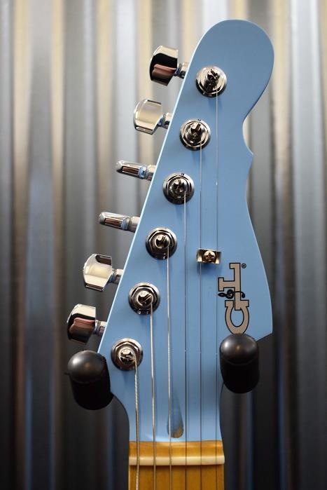 G&L Guitars USA Legacy Himalayan Blue Frost Painted Neck & Case 2015 NOS #1748