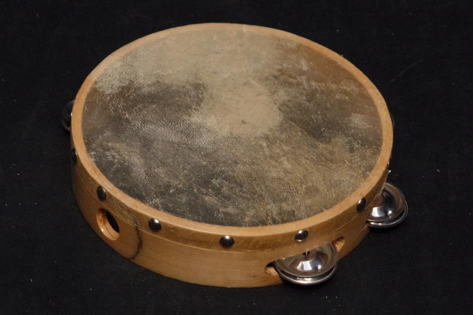 World Percussion HW Products T8H 8 Inch Single Tambourine With Head